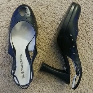 BCBG MAXAZRIA 'Knight' Slingback Heels 8.5